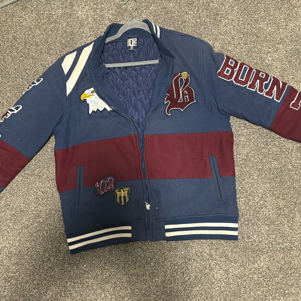 Born Fly Varsity Jacket
